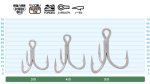画像2: オーナー ＳＴ－７６　スティンガートリプルフック (2)