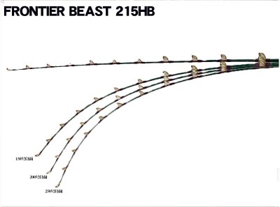 画像1: [送料別途見積り] FRONTIER BEAST 215HB-G ブラック [つり吉008]